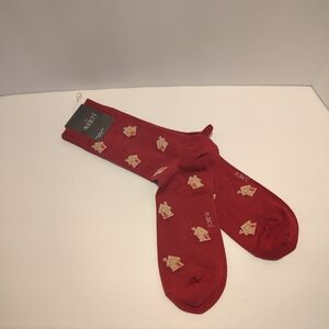 J. Crew Gingerbread House Socks